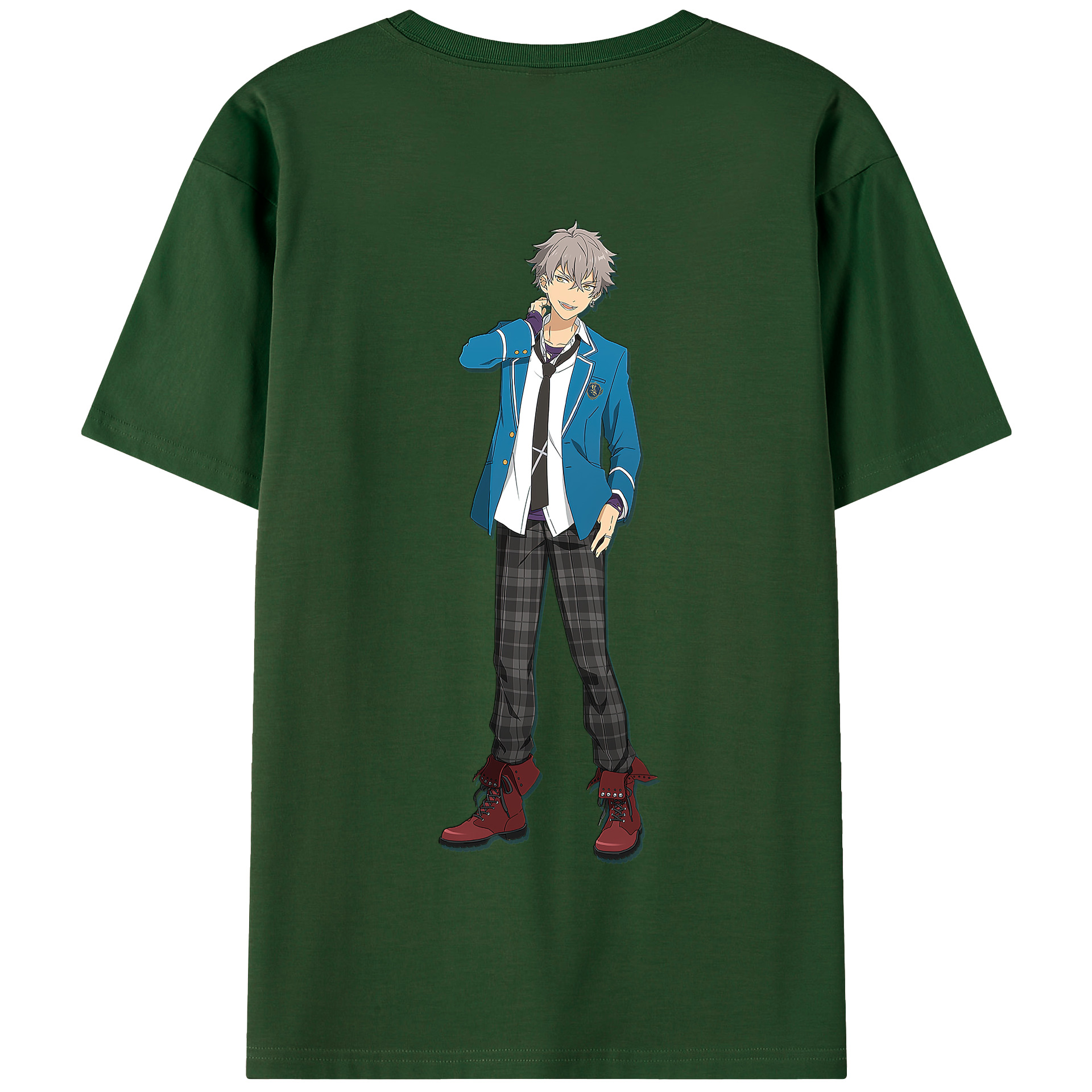 （画像用） あんさんぶるスターズ! Ensemble Stars 綿100％半袖Tシャツ（背面プリント）